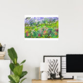 Poster, Papier Poster - Natur im Wind (Heimbüro)