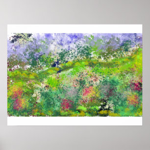 Poster, Papier Poster - Natur im Wind