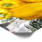 Poster - Paprikaschoten für den Verkauf (Ecke)