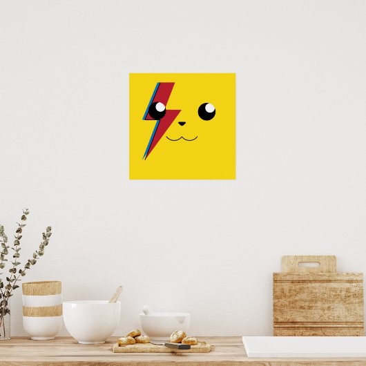 Poster parede Picachu (Küche)
