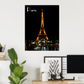 Poster Paris Eiffel Tower AB 8.99 (Heimbüro)