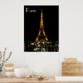 Poster Paris Eiffel Tower AB 8.99 (Küche)