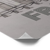 POSTER Paris Frankreich (Ecke)