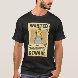 Poster Parrot I Cockatiel gewollt T-Shirt