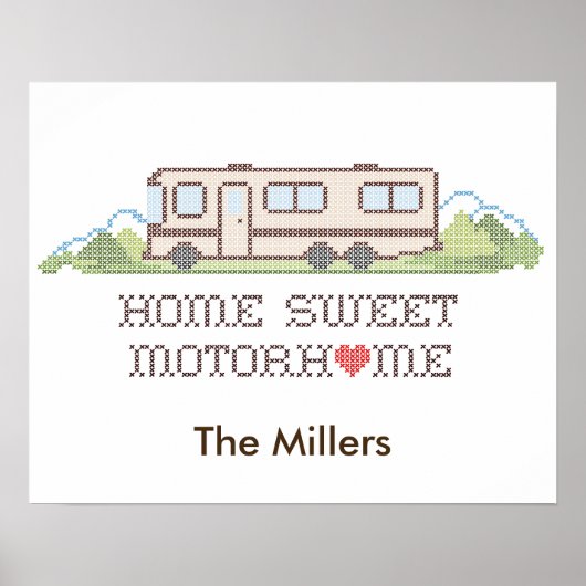 Poster - Passen Sie Ihre Motor-Zuhause an (Vorne)