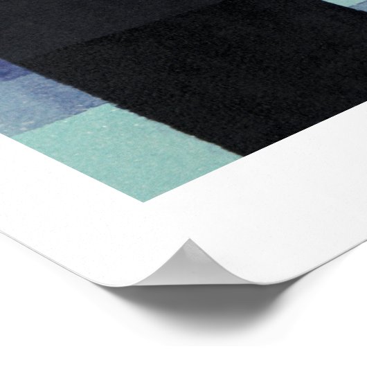 POSTER : PAUL KLEE : DER HARBINGER DES HERBSTS (Ecke)