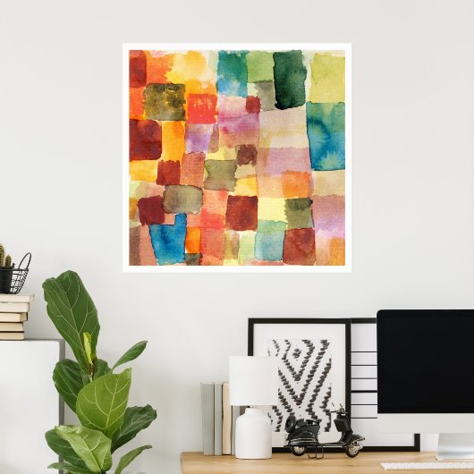 POSTER : PAUL KLEE : UNBEZEICHNET : 1914 (Heimbüro)