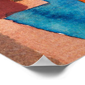 POSTER : PAUL KLEE : UNTITLED, 1914 (Ecke)