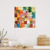 POSTER : PAUL KLEE : UNTITLED, 1914 (Küche)