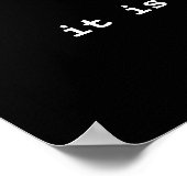 Poster, Pause und Reflektion Hawaiianischer Wasser Poster (Ecke)