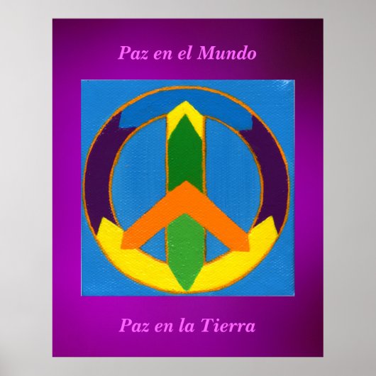 Póster - Paz en el Mundo Poster (Vorne)