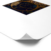 Poster Peacock (Ecke)