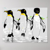 Poster Penquins (Vorne)