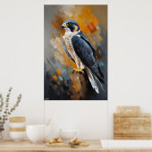 Poster | Peregrine Falcon | Malstil (Küche)