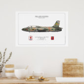 Pôster perfil AT-26 Xavante - FAB Poster (Küche)