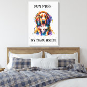 POSTER, PET DOG LEINWANDDRUCK (Insitu (Schlafzimmer))