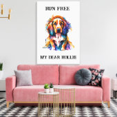 POSTER, PET DOG LEINWANDDRUCK (Insitu (Wohnzimmer))