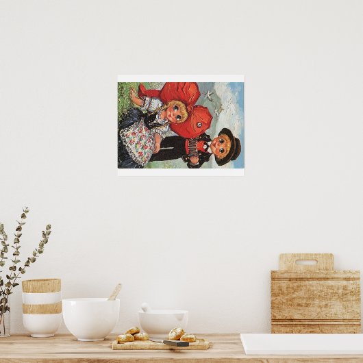 Poster. Petits Alsaciens Poster (Küche)