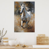 Poster | Pferd | Malstil (Küche)