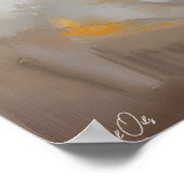 Poster | Pferd | Ölmalerei (Ecke)