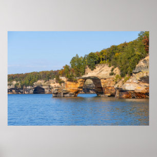Poster "Pictures Rocks National Lakeshore"