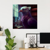 Poster Pigeon (Heimbüro)