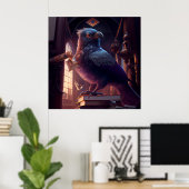 Poster Pigeon (Heimbüro)