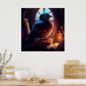 Poster Pigeon (Küche)