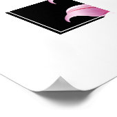 Poster-Pink Lillie Poster (Ecke)