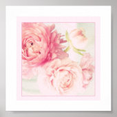 Poster Pink Peonies (Vorne)