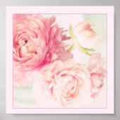 Poster Pink Peonies (Vorne)