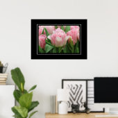 Poster Pink Tulips (Heimbüro)