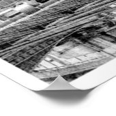 Poster -Pittsburgh B&W Collage (Ecke)