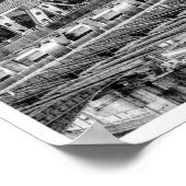 Poster-Pittsburgh B&W Collage Poster (Ecke)
