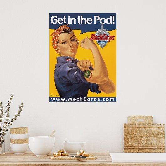 Poster Pod! - MechCorps (Küche)