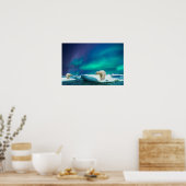 Poster-Polar-Bären Poster (Küche)