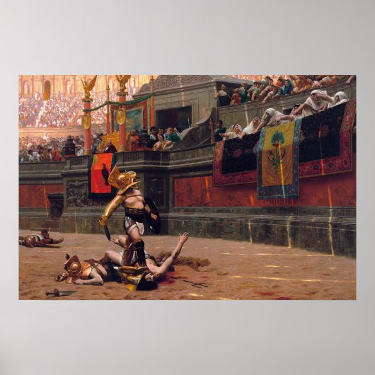 Poster "Pollice Verso" 20" x 30" (Vorne)