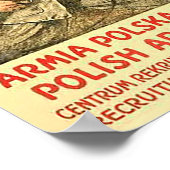 Poster polnischer Propaganda während des 1. Weltkr (Ecke)