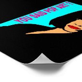 POSTER POP- KUNST DESIGNS SICHTLICHE LOGOS (Ecke)
