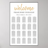 Póster Poster Grafik von Single-Plätzen für die Ho (Vorne)