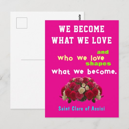 Poster Postkarte (Vorne/Hinten)