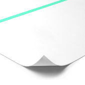 Poster Print 18" x 24" (Ecke)