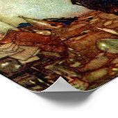 Poster/Print: Alchemist und sein Gold Edmund Dulac Poster (Ecke)