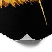 Poster/Print: Alt der Tage ~ William Blake Poster (Ecke)