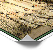 Poster/Print: Alte Frau im Wald von Rackham Poster (Ecke)