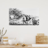 Poster/Print "Amerigo Vespucci in America" Poster (Küche)