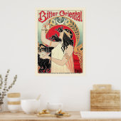Poster Print: Art Nouveau - Bitter Oriental (Küche)