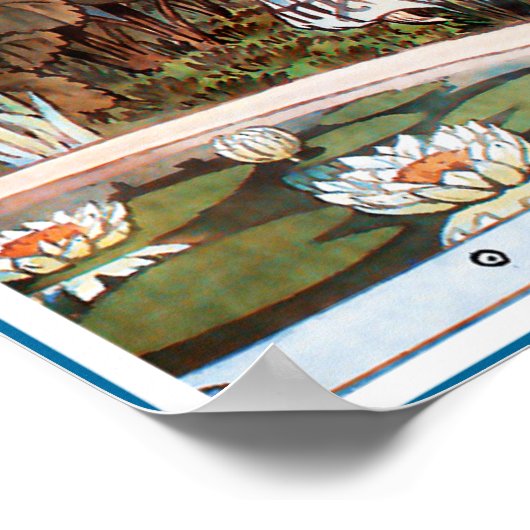 Poster/Print: August/Auot Poster (Ecke)