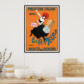Poster Print by Cappiello - Magazzini Italiani (Küche)