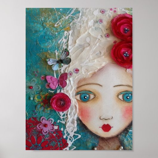 Poster Print by Julie Ryder - Marie Antoinette (Vorne)